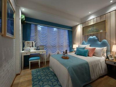 82平米三居室北欧风格