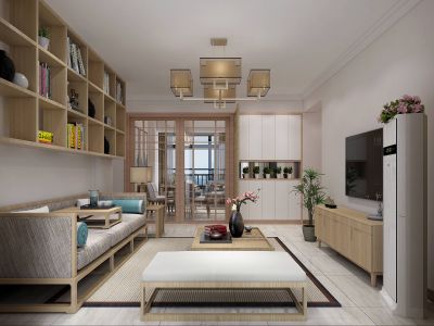 世洋丽豪园——简约日式风格的装修