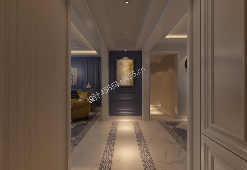 半山国际256平米四居室欧式风格走廊装修设计效果图