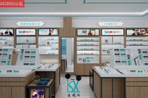 【昆明凌视讯】2019云南眼镜店装修点亮眼镜店装修中的照明设计，自带主角光环！