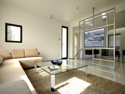 绿地468公馆139平米跃层现代简约装修效果图