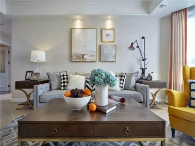 首开·国风琅樾132平米轻奢风格装修案例