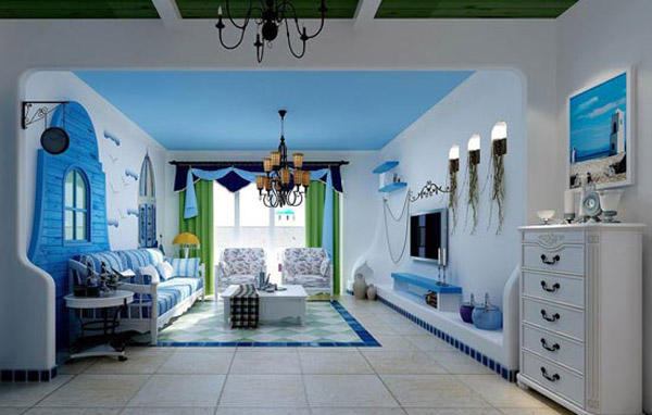 地中海风格装修效果图