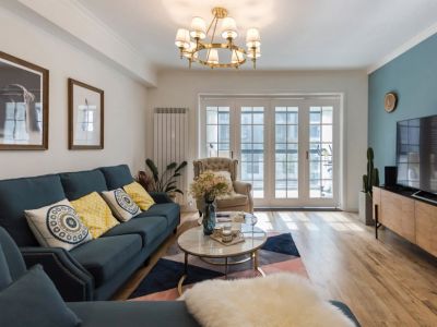 三居室现代北欧风格装修