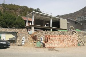 【东方华美装饰】魅力八宝堂之钢结构房屋,火热建设中!