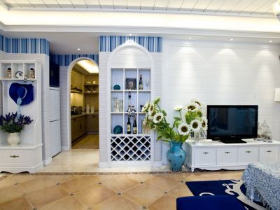 100平米地中海三居式