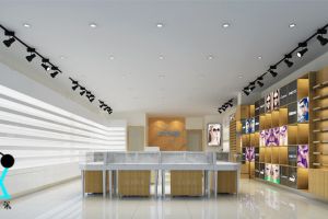 【昆明凌视讯】眼镜店装修效果图对眼镜店装修的意义