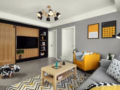 126平北欧风格 自然明亮的清新家居