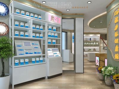 时代传美眼镜店装修_视光中心案例_重庆视力派眼镜_