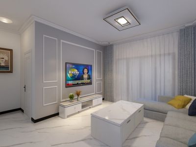 二居85平现代风格装修设计效果图