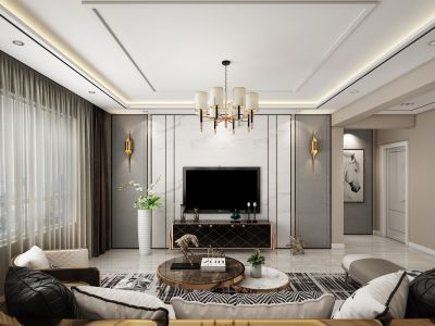 西湖城港式现代风格