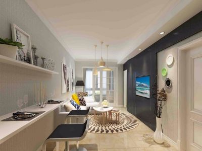 赣州中式风格750平酒店装修效果图