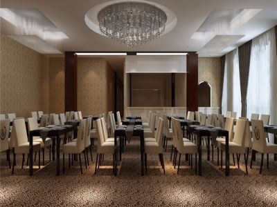 赣州1000平中式风格酒店装修