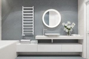 【龙腾艺景装饰】卫生间没有窗户该怎么设计