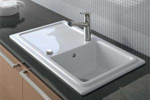 【营山格林装饰】厨房单水槽选购技巧 单水槽种类介绍