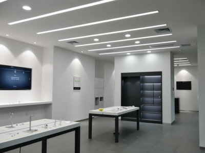 280平米简约风格苹果企业服务中心装修设计效果图