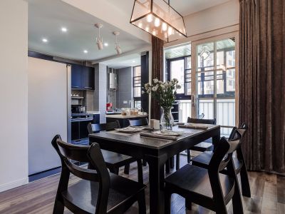 淡雅闲适生活124平现代风三居设计案例欣赏