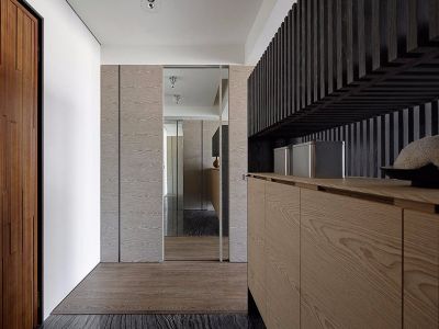 都市气质现代风140平舒适三居空间装修设计效果图