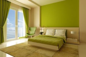 【重庆崇迈装饰】主卧窗帘选什么颜色好 如何搭配卧室窗帘颜色