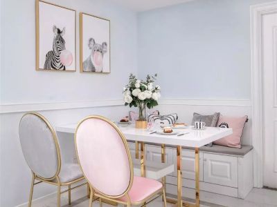 隆鑫十里画卷现代简约风格98平三居室装修效果图