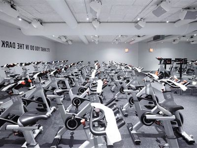 现代风格1000平米健身房俱乐部瑜伽馆设计装修效果图