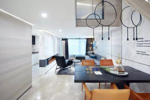 【西安龙发装饰】100平复式北欧风案例鉴赏，cool!