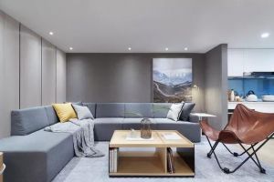 【西安龙发装饰】大华公园世家103平米现代风创意样板间鉴赏