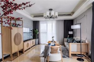 【西安龙发装饰】蓝光公园华府140平米花园洋房，圆业主一个中式梦