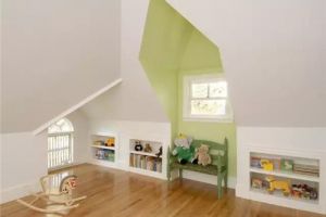 【成都洪涛装饰】小户型斜顶阁楼装修技巧 斜顶阁楼装修注意事项