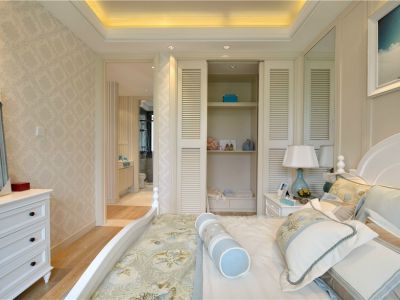 保利锦江里地中海风格111平三居室装修效果图