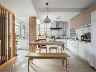 鹭湖宫日式风格200平别墅装修效果图