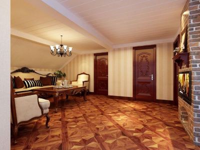 265平美式风格别墅家装图片