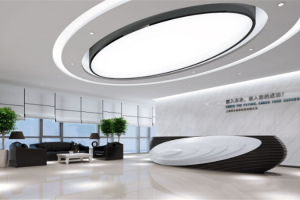 【合肥枫雅装饰】一个办公室的门户 办公室前台的装修设计 【合肥枫雅装饰】一个办公室的门户 办公室前台的装修设计