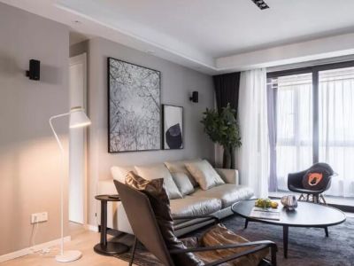 福林双鱼湾134平米北欧风格装修设计效果图