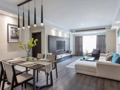 宇都纳富特广场140平米简约风格三居室装修设计效果图