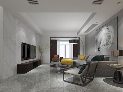 114平复式现代风格装修图片