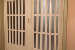 【都匠装饰】pvc折叠门怎么样 pvc折叠门优缺点