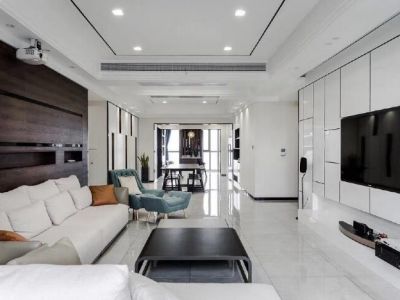 成国右岸132平米简约风格装修效果