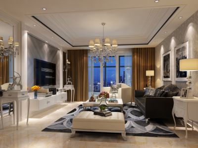 四居室140平现代风格装修案例