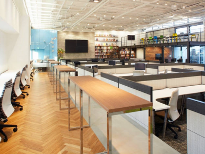 300平现代风格办公室装修案例