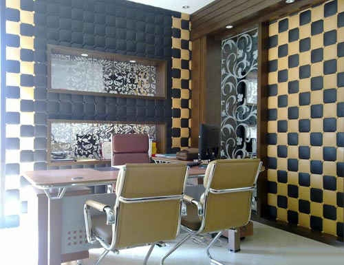 办公室背景墙装修效果图二 办公室背景墙装修效果图二