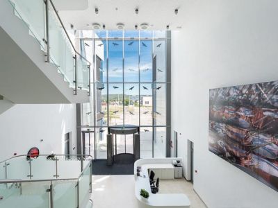 1000平现代风格办公室装修案例