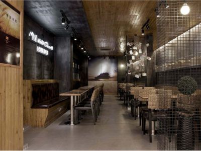 130平米甜品店装修效果图