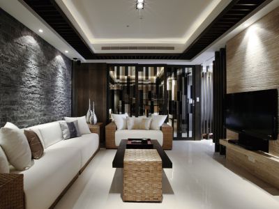 四居室162平新中式风格家装案例