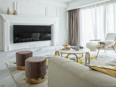 南河新村88平米二居室装修效果图