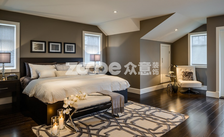 卧室软装效果图