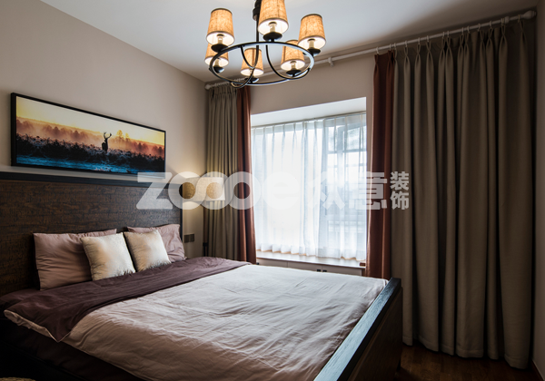 家居窗帘效果图