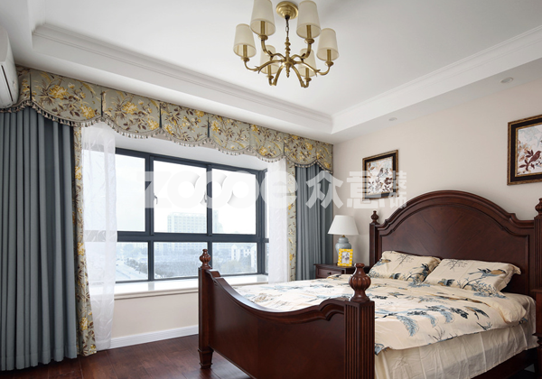 家居窗帘效果图