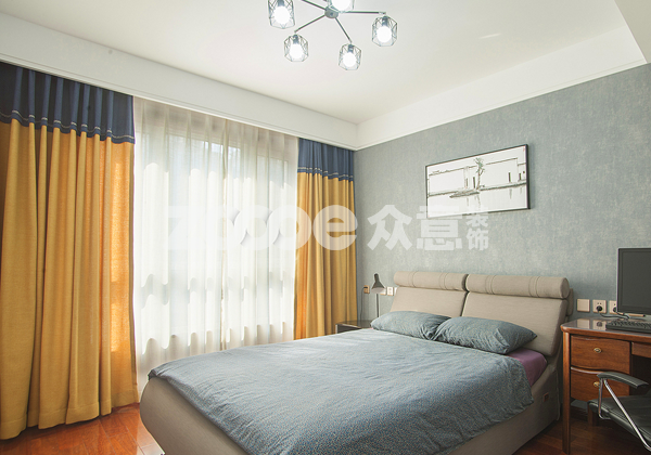 家居窗帘效果图