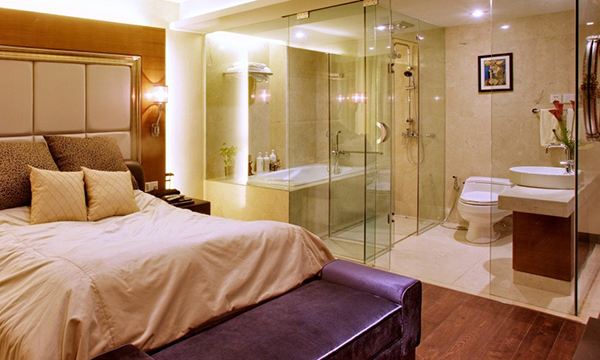 主卧带卫生间效果图 主卧带卫生间效果图